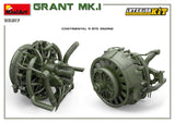 MiniArt 1/35 M3 Grant Mk1 Tank w/Full Interior (New Tool) Kit