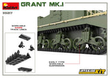 MiniArt 1/35 M3 Grant Mk1 Tank w/Full Interior (New Tool) Kit