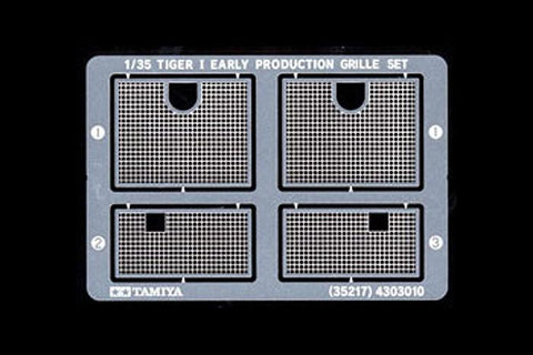 Tamiya 1/35 Tiger I Photo-Etched Grille Set Kit