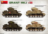 MiniArt 1/35 M3 Grant Mk1 Tank w/Full Interior (New Tool) Kit