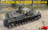 MiniArt Military Models 1/35 PzKpfw III Ausf B Tank w/Crew Kit