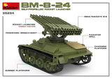 MiniArt 1/35 BM8-24 Self-Propelled Rocket Launcher (New Tool) Kit