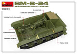 MiniArt 1/35 BM8-24 Self-Propelled Rocket Launcher (New Tool) Kit