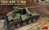 MiniArt Military Models 1/35 WWII Romanian Tacam T60 76mm SPG Tank w/Full Interior Kit