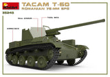 MiniArt Military Models 1/35 WWII Romanian Tacam T60 76mm SPG Tank w/Full Interior Kit