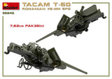 MiniArt Military Models 1/35 WWII Romanian Tacam T60 76mm SPG Tank w/Full Interior Kit