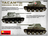 MiniArt Military Models 1/35 WWII Romanian Tacam T60 76mm SPG Tank w/Full Interior Kit