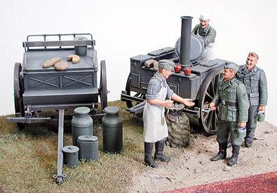 Tamiya 1/35 German Field Kitchen Scenery Kit