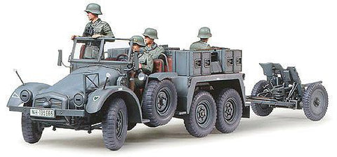 Tamiya 1/35 Krupp Protze 1-Ton (6x4) Kfz69 Tow Truck w/3.7cm Pak Kit