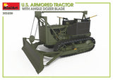 MiniArt 1/35 US Armored Tractor w/Angled Dozer Blade Kit