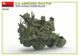 MiniArt 1/35 US Armored Tractor w/Angled Dozer Blade Kit