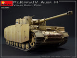 MiniArt Military 1/35 PzKpfw IV Ausf H Vomag Tank w/Full Interior Early Production May 1943 Kit