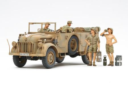 Tamiya 1/35 Steyr Type 1500A/01 Vehicle w/5 Africa Corps Infantry Kit