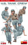 MiniArt 1/35 WWII US Tank Crew (5) (Special Edition) Kit