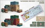 MiniArt Military Models 1/35 Wooden Boxes & Crates Kit