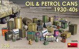 MiniArt Military 1/35 Oil & Petrol Cans 1930-40s (36) (New Tool) Kit