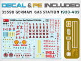 MiniArt 1/35 German Gas Station 1930-40s (New Tool) Kit