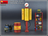 MiniArt 1/35 German Gas Station 1930-40s (New Tool) Kit