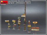 MiniArt 1/35 WWII German Road Signs France 1944 (New Tool) Kit