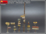 MiniArt 1/35 WWII German Road Signs France 1944 (New Tool) Kit