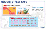 MiniArt 1/35 Modern Street Café Kit