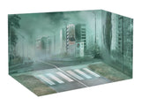 ICM 1/35 Chernobyl #4: Deactivators Diorama Set (4 figures, base, background) Kit