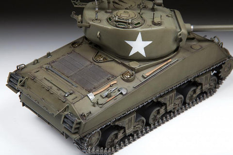 Premium Hobbies M4A3 (76)W Sherman Medium Tank 1:35 Plastic Model Tank –  CEW Direct