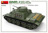 MiniArt 1/35 BMR1 Early Mod Mine Clearing Armored Vehicle w/KMT5M Mine Plow (New Tool) Kit