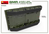 MiniArt 1/35 BMR1 Early Mod Mine Clearing Armored Vehicle w/KMT5M Mine Plow (New Tool) Kit