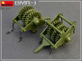 MiniArt 1/35 BMR1 Early Mod Mine Clearing Armored Vehicle w/KMT5M Mine Plow (New Tool) Kit