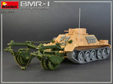 MiniArt 1/35 BMR1 Early Mod Mine Clearing Armored Vehicle w/KMT5M Mine Plow (New Tool) Kit