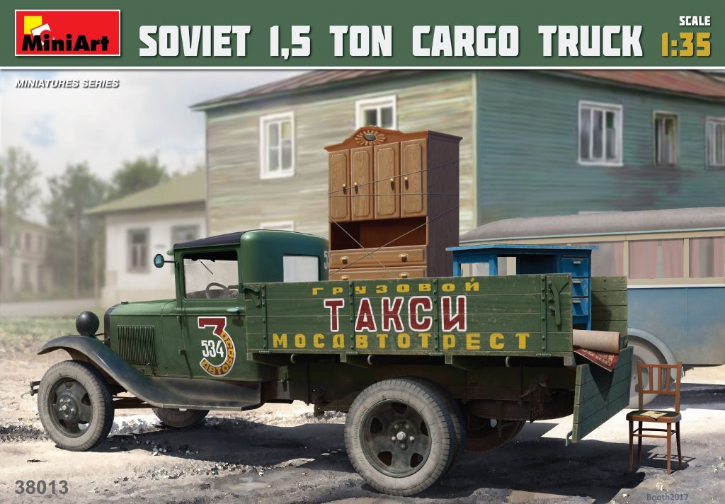 MiniArt Military Models 1/35 Soviet 1.5-Ton Cargo Truck (New Tool) Kit