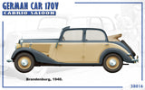 MiniArt 1/35 German Type 170V Convertible Saloon Car Kit