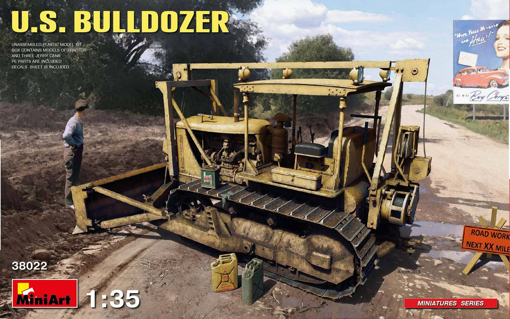 MiniArt Military 1/35 US Bulldozer Kit