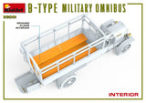 MiniArt 1/35 WWI B-Type Military Omnibus Kit