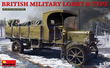 MiniArt Military 1/35 WWI British Military Lorry B-Type Truck Kit