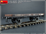 MiniArt Military 1/35 WWI Russian 16.5-Ton Railway Non-Brake Flatbed Kit