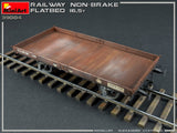 MiniArt Military 1/35 WWI Russian 16.5-Ton Railway Non-Brake Flatbed Kit