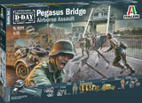 Italeri Military 1/72 Pegasus Bridge Assault Battle Diorama Set (New Tool)