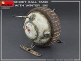 MiniArt 1/35 Soviet Ball Tank w/Winter Ski & Interior Kit