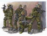 Trumpeter Military Models 1/35 Modern German KSK Commandos Figure Set (4) Kit