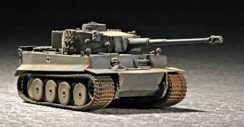 Trumpeter Military Models 1/72 German Tiger I Tank Early Version Kit
