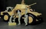 ICM 1/35 French Armored Vehicle Crew 1940 (4) Kit