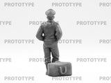 ICM 1/48 USAAF Bomber Pilots & Ground Personnel 1944-1945 (5) (New Tool) Kit