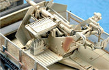 Trumpeter Military Models 1/35 German SdKfz 7/2 Halftrack Early Version w/3.7cm Flak 37 Gun & Supply Trailer Kit