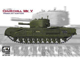 AFV Club 1/35 British Churchill Mk V Infantry Tank w/95mm/L23 Howitzer Gun Kit