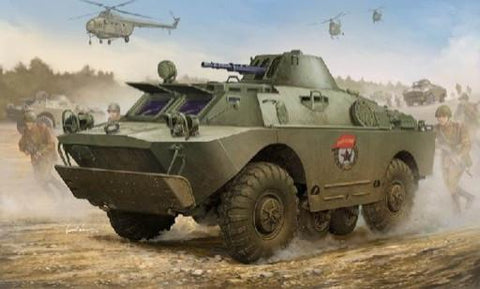 Trumpeter Military Models 1/35 Russian BRDM2 Amphibious Armored Patrol Car Early Version Kit