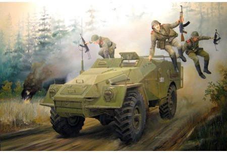 Trumpeter Military Models 1/35 Russian BTR40 Armored Personnel Carrier Kit