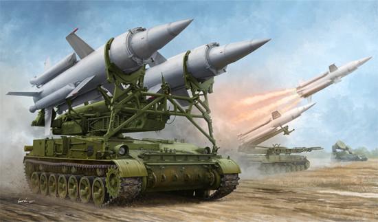 Trumpeter Military 1/35 Soviet 2K11A TEL w/9M8M Missile Krug-A (SA4 Ganef) Kit