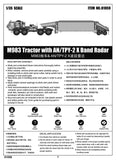 Trumpeter 1/35 M983 Tractor w/AN/TPY 2X Band Radar (New Variant) Kit